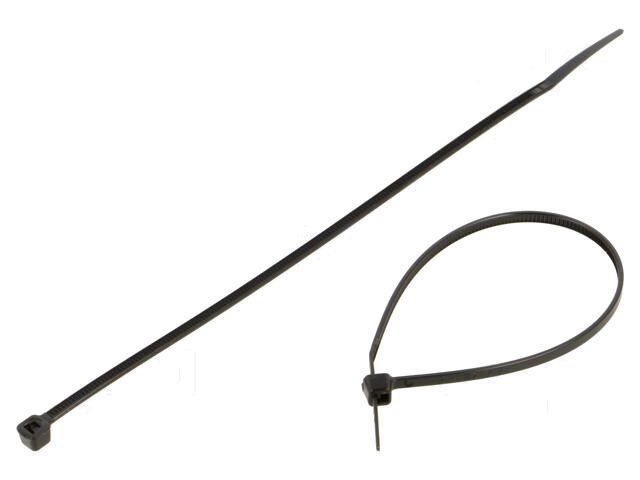 Kabelbinder; L: 750mm; W: 7,8mm; polyamide; 540N; zwart; 25st. Kabelbinder; L: 750mm; W: 7,8mm; polyamide; 540N; zwart; 25st.